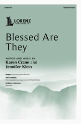 Blessed Are They SAB choral sheet music cover